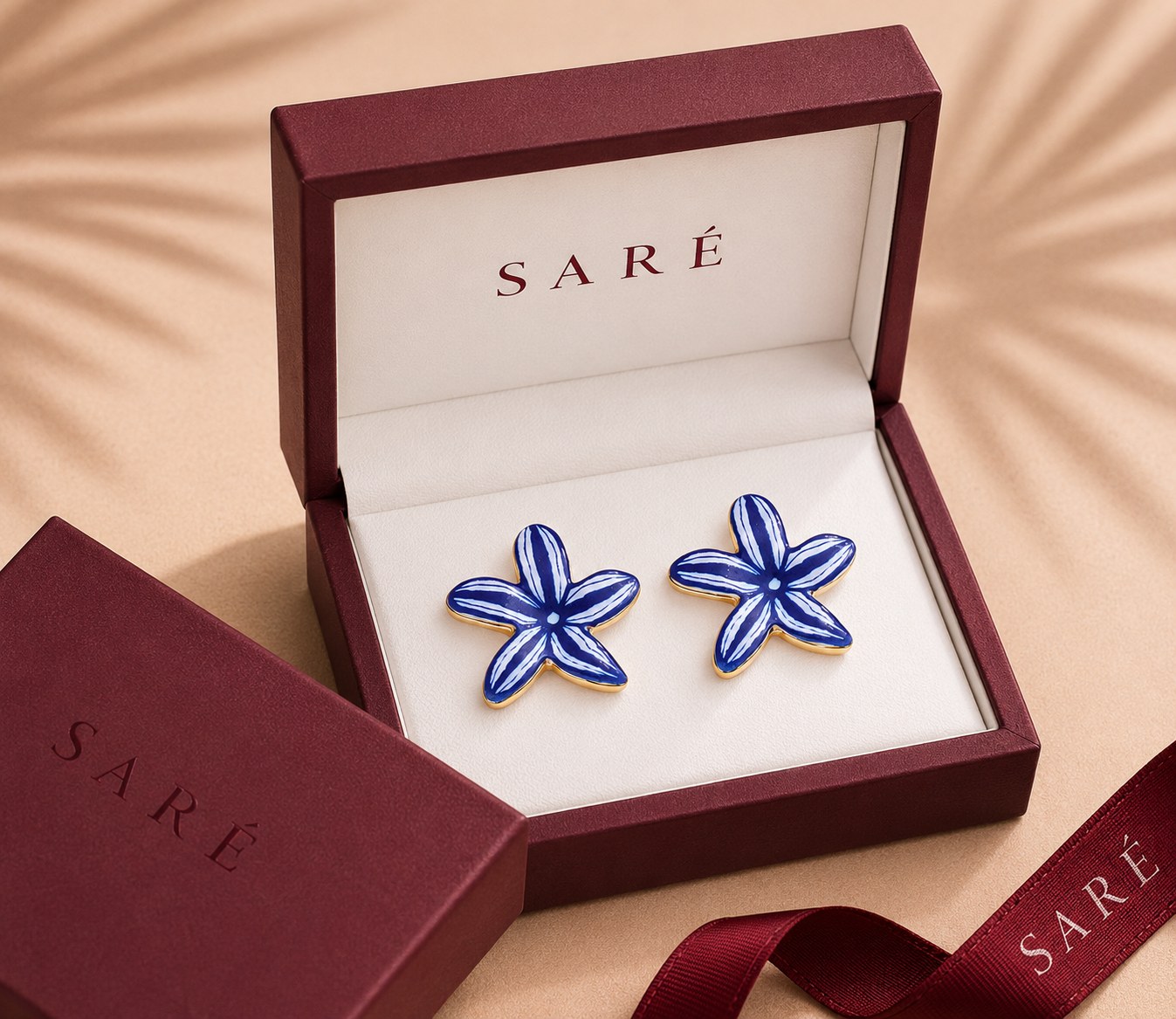 Santorini Bloom Studs