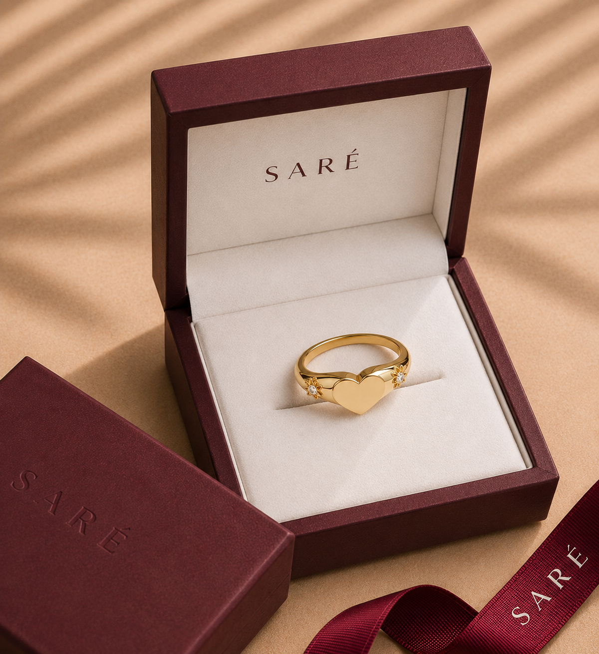 Lotus Coeur Ring