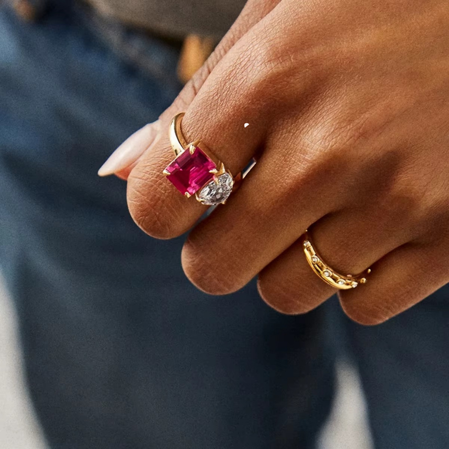 Naissance Pear Ring