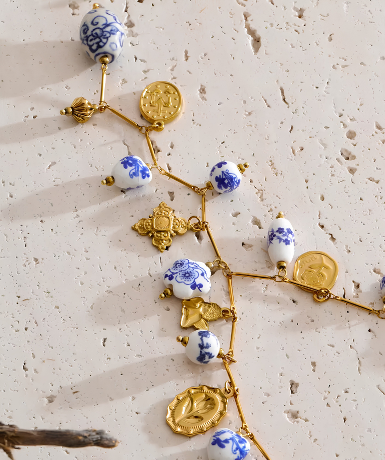 Mykonos Charm Necklace
