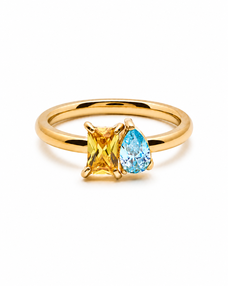 Personalized Birthstone Ring