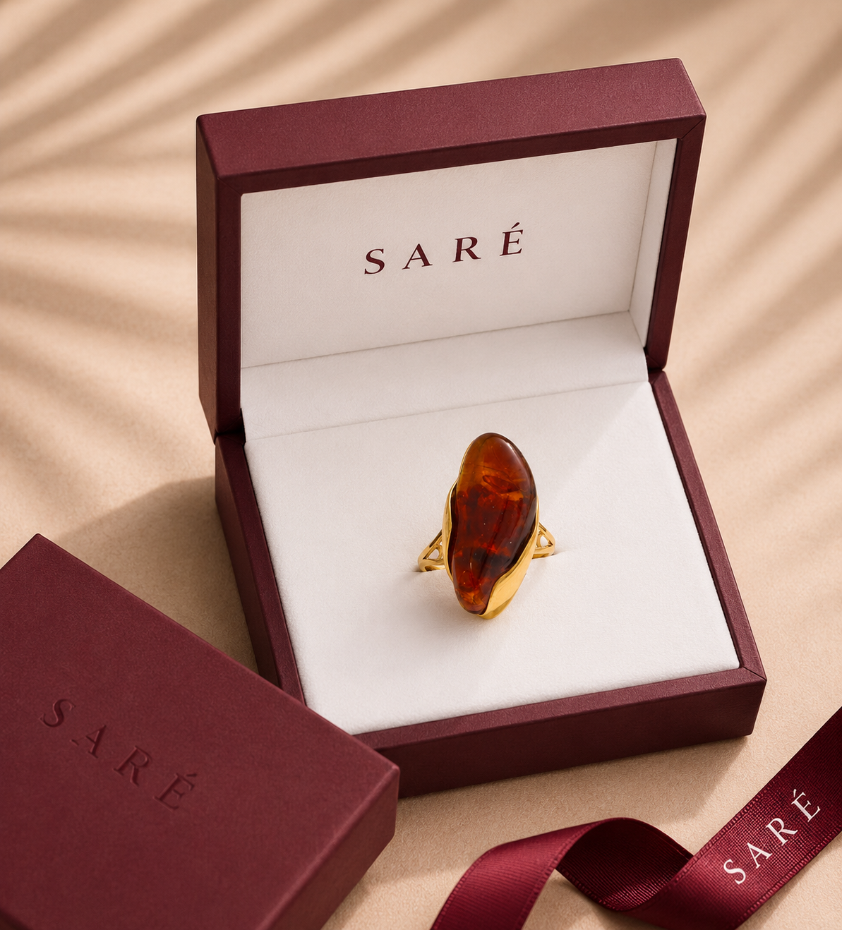 The Geo Resin Ring