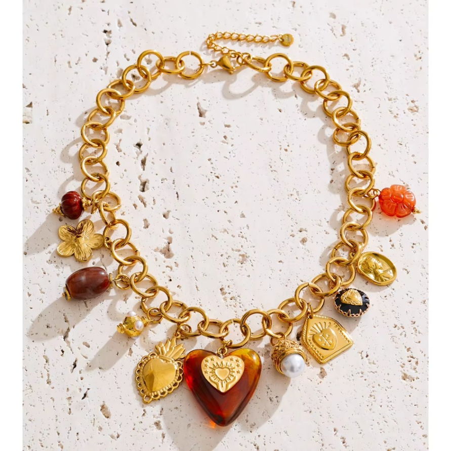 Vintage Amor Necklace
