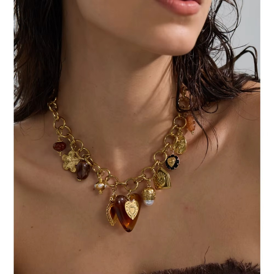 Vintage Amor Necklace