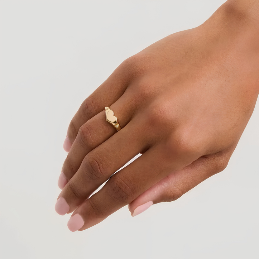 Lotus Coeur Ring