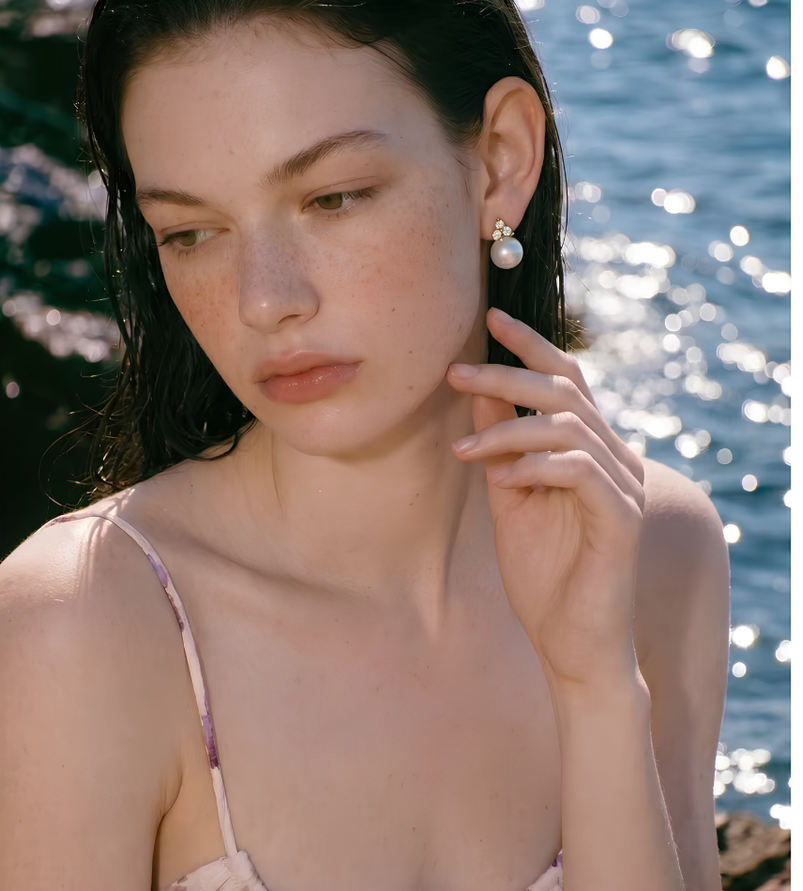 Caldera Pearl Studs