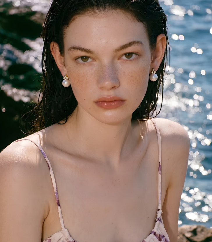 Caldera Pearl Studs