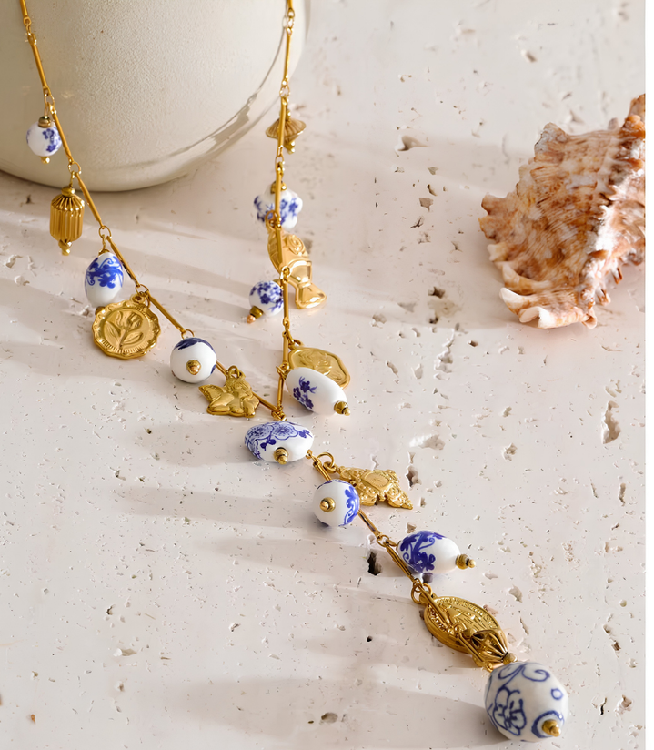 Mykonos Charm Necklace